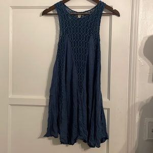 Boho chic mini dress
